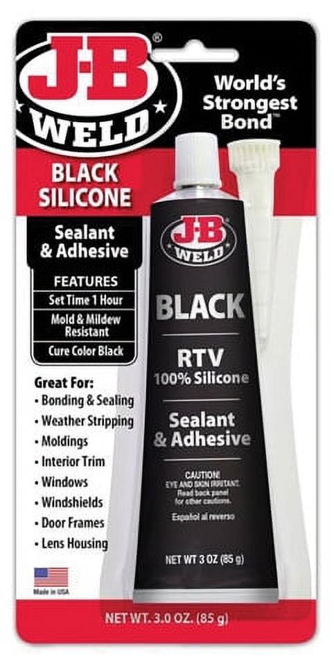 High Strength Black RTV Silicone Adhesive Sealant Gel
