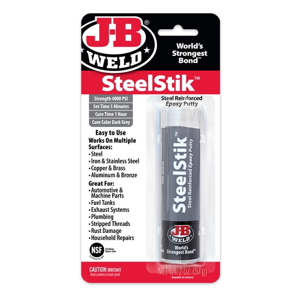 J-B Weld SteelStik Epoxy Putty - 2 oz