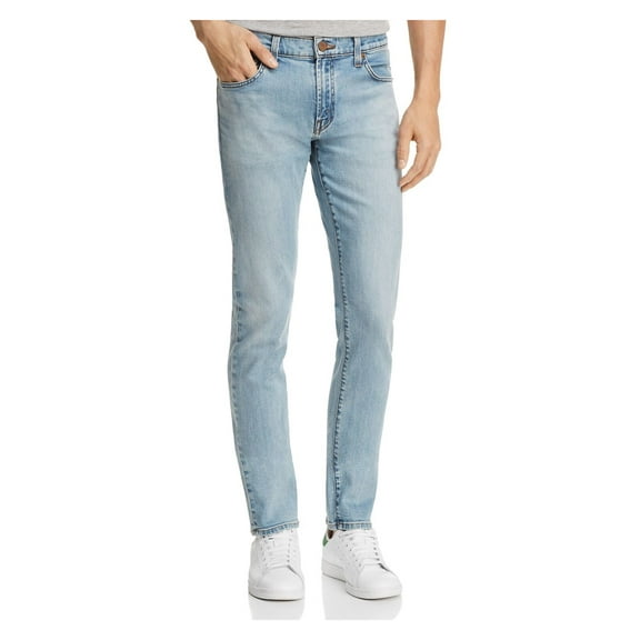 J BRAND Mens Light Blue Slim Fit Pima Cotton Denim Jeans 38 Waist