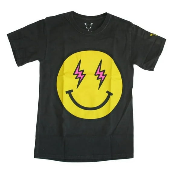 J. Balvin Pikachu (Pokemon) Men's Black T-Shirt Size Medium