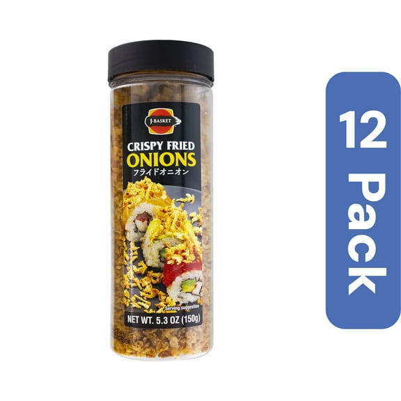 J-Basket Crispy Fried Onion 5.3 oz (Pack Of 12)
