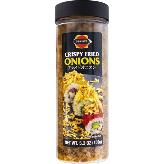 J Basket - Onion Crispy Fried - 5.3 OZ, Case of 12