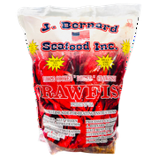 J. Bernard's Frozen Whole Crawfish (3 lb), Contains Shellfish