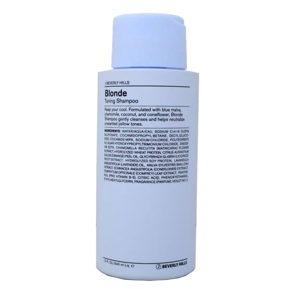 J Beverly Hills Blonde Toning Shampoo 12 Ounce