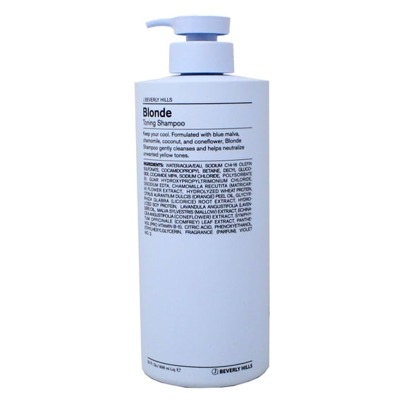 J Beverly Hills Blonde Toning Shampoo 32 Ounce