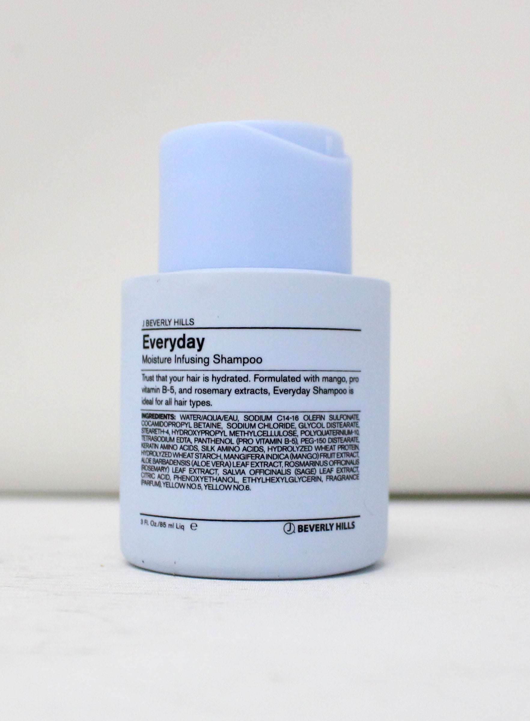 J Beverly Hills Everyday Moisture Infusing Shampoo 3 Ounce