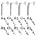 J Bolt,100pcs Pallet Rack Drop Pin Heavy Duty Safety Pin for DIY