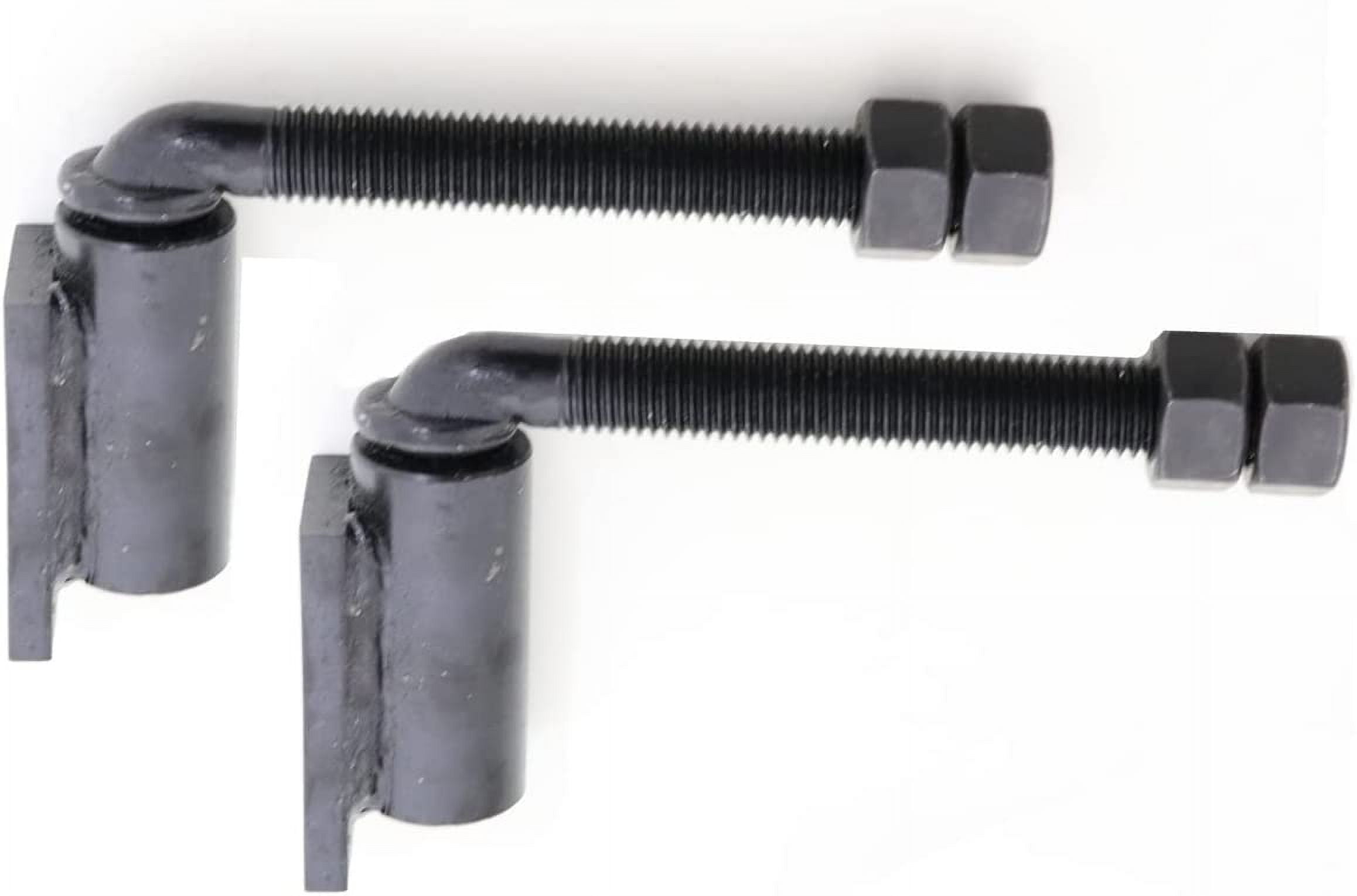 JBolt Gate Hinge Heavy Duty 7" Adjustable Barrel 1 Pair Pro Gate