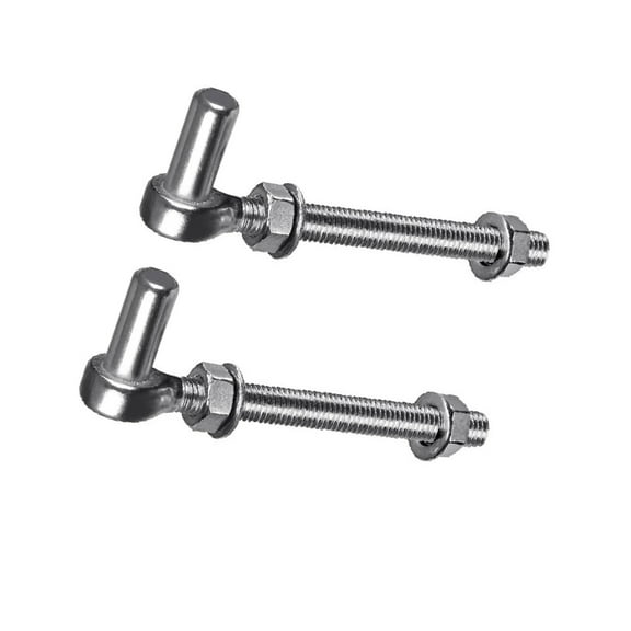J Bolts Gate Hinges Steel J Bolts Hinges easy installs J Bolts Wood Concrete Metal Hinges Upgrades for Farm & Garage d