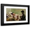 thumbnail image 1 of J. Bond Francisco 18x13 Black Modern Framed Museum Art Print Titled - The Sick Child (1893), 1 of 5