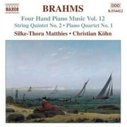 J. Brahms - Four Hand Piano Music 12 - Music & Performance - CD