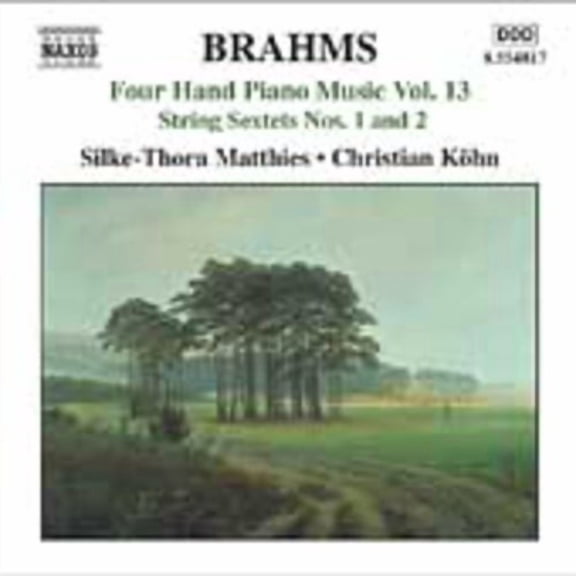 J. Brahms - Four Hand Piano Music 13 - Music & Performance - CD