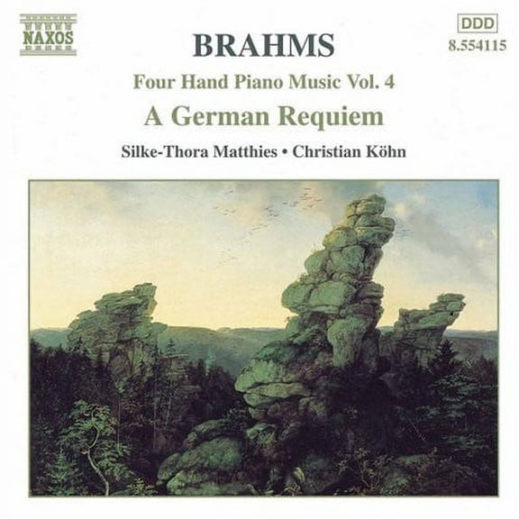J. Brahms - Four Hand Piano Music 4 / German Requiem Op 45 - Music & Performance - CD