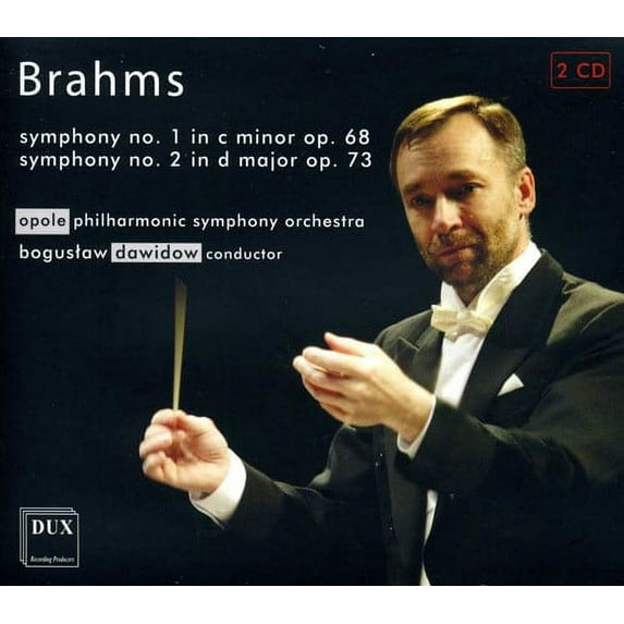 J. Brahms - Symphonies Nos 1 & 2 - Music & Performance - CD