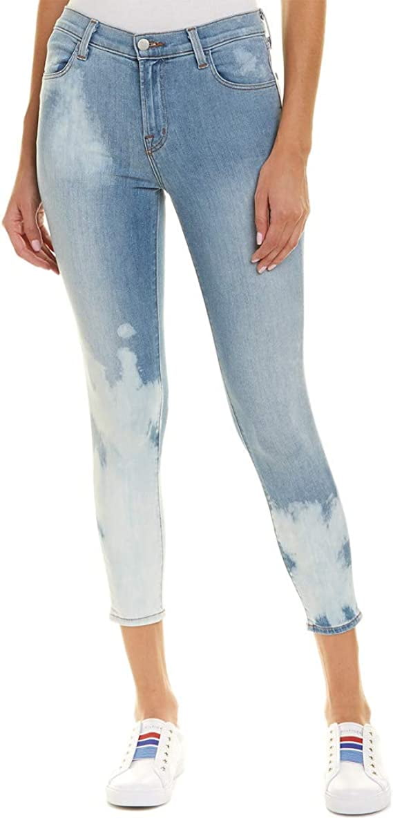 J Brand Jeans Women's Alana High Rise Crop Skinny Jean in Downpour