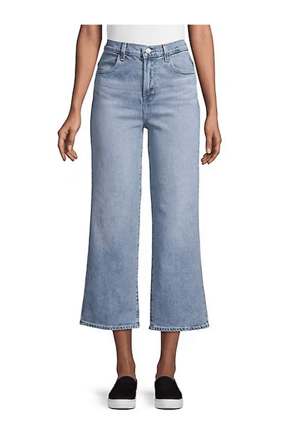 Joan High-Rise Crop Wide Leg Jeans in Chadron Size 26