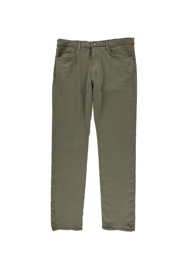 Mens Kane Casual Trouser Pants, Green, 32W x 34L