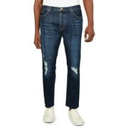 J Brand Mens The Modern Denim Medium Wash Skinny Jeans Blue 31