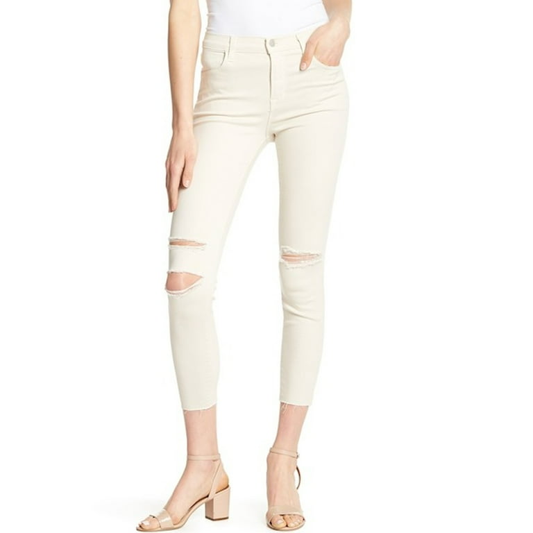 J Brand Womens Alana High Rise Crop Skinny Jeans