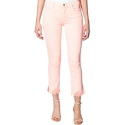 J Brand Womens Selena Cropped Color Wash Bootcut Jeans