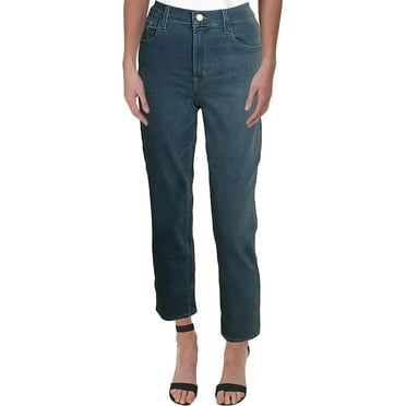 J Brand for Theory Womens Alma High Rise Straight Leg Jeans Blue 26