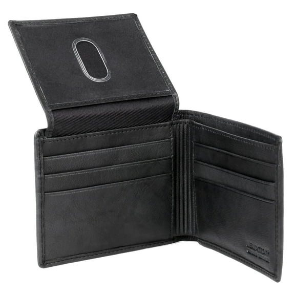 J. Buxton Men's Dakota Credit Card Billfold, Black