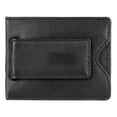 thumbnail image 1 of J. Buxton Men's Emblem Front Pocket Magnetic Money Clip Leather, Black, 1 of 3