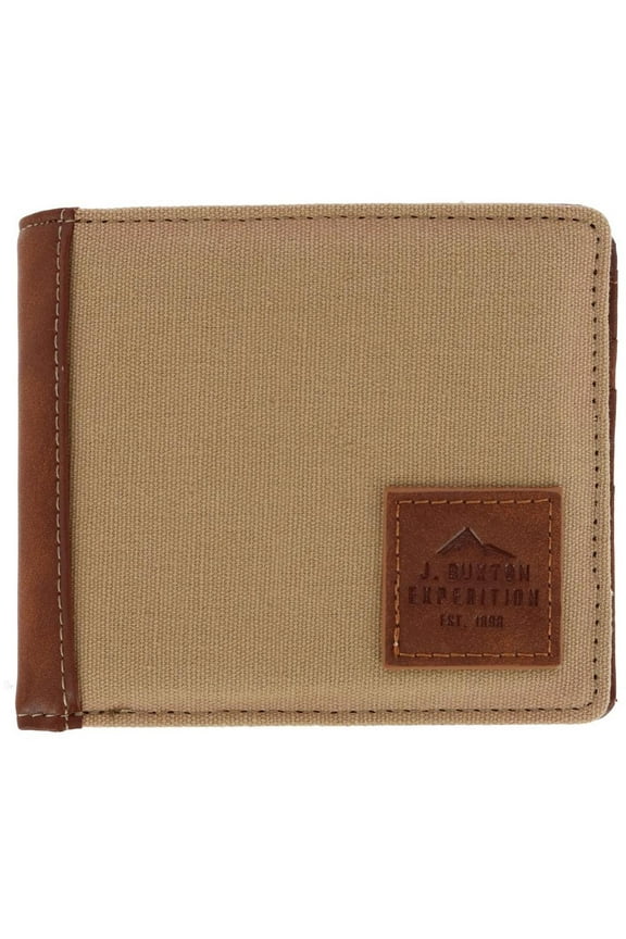 Men's Expedition II Huntington Gear RFID Slimfold Canvas, Tan