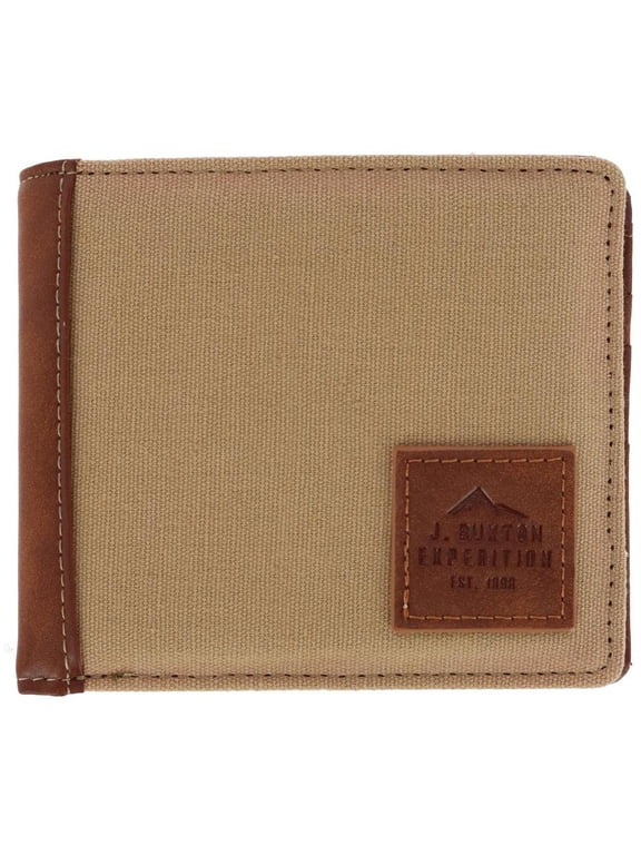 Men's Expedition II Huntington Gear RFID Slimfold Canvas, Tan