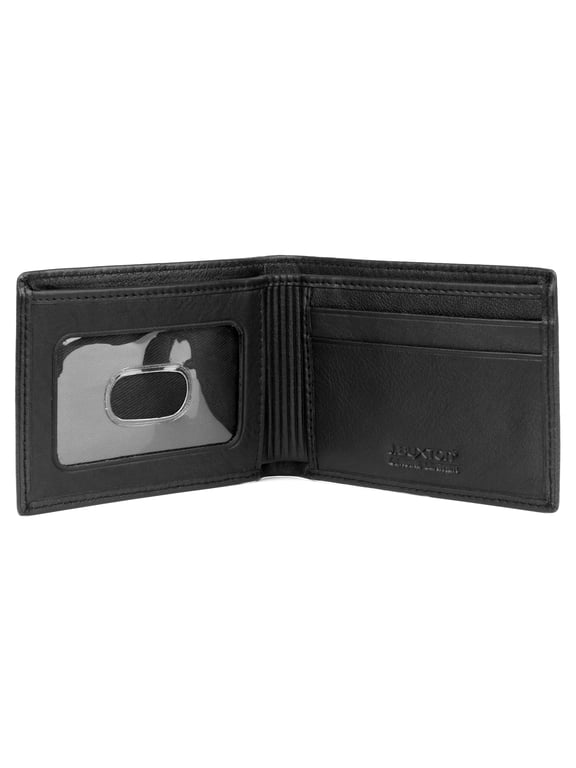 Men's Houston RFID Front Pocket Slimfold Leather, Black