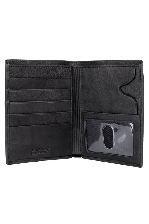 Men's Hunt Credit Card Folio Leather, Black