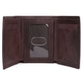 thumbnail image 1 of J. Buxton Men's Hunt Three-Fold Leather, Brown, 1 of 5