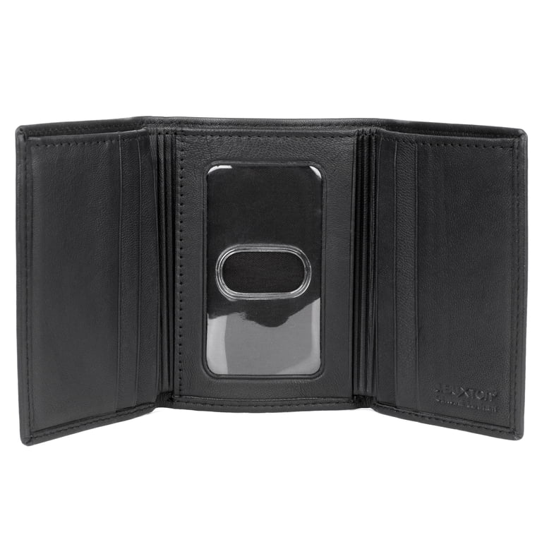 J. Buxton Men's Ridgewood Leather Wallet: ID, Credit, Key Holders