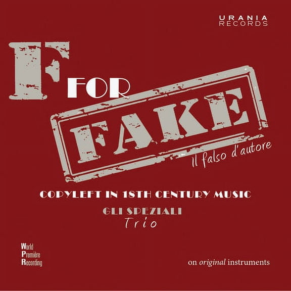 J.C. Bach - F for Fake - Music & Performance - CD