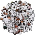 thumbnail image 1 of J.CARP 50 Pcs Ghost Iron On Patches, Halloween Embroidered Appliques - Cute Pumpkin & Boo Ghost for Clothes, Hats, Backpacks, Jackets, 1 of 6