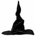 thumbnail image 1 of J.CARP Witch Hat for Adults and Teens Novelty Cosplay Accessories for Halloween Costume Party Christmas Masquerade Carnivals (Black), 1 of 6