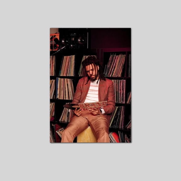 J. COLE Celeb Art Photo Poster Size 24''x36'' Goldengate