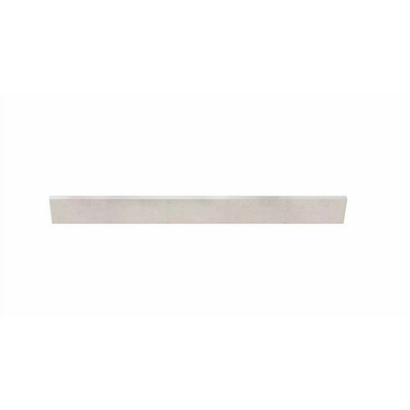 J COLLECTION 43 in. Cultured Marble Backsplash in Winter Snow