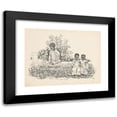 thumbnail image 1 of J. Campbel Phillips 18x15 Black Modern Framed Museum Art Print Titled - Orphans (1899), 1 of 5