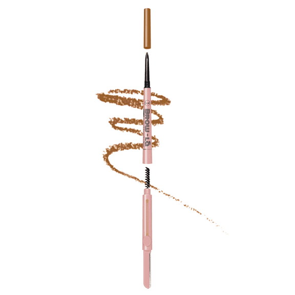 J.Cat Beauty 3-in-1 Mapping & Shaping Brow Pencil - MSP101 Strawburn 0.0028oz