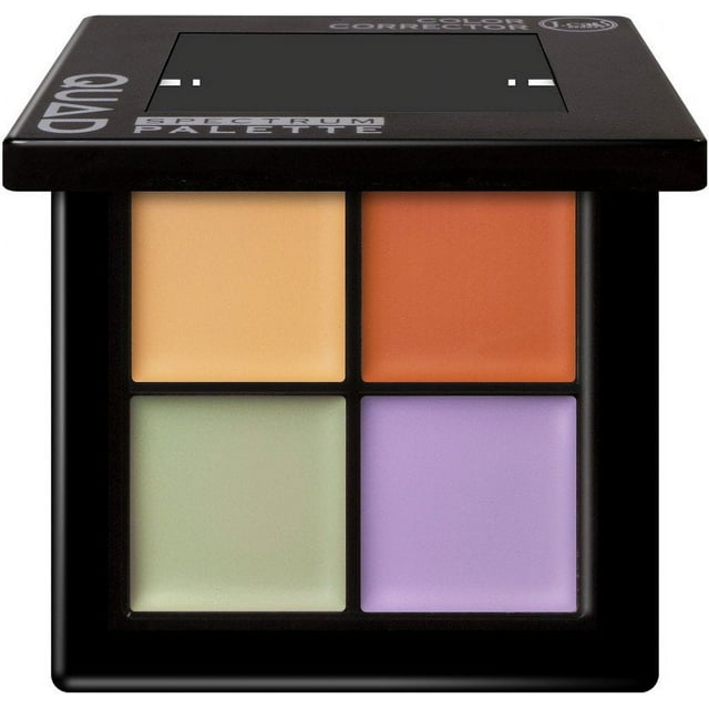 J.Cat Beauty Color Corrector Quad Spectrum Palette  0.21 oz