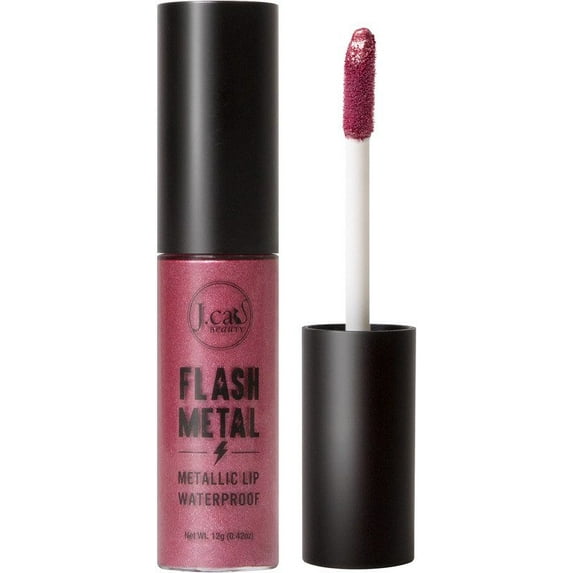 J.Cat Beauty Flash Metal Metallic Matte Lip - Inter Stellar (PINK)