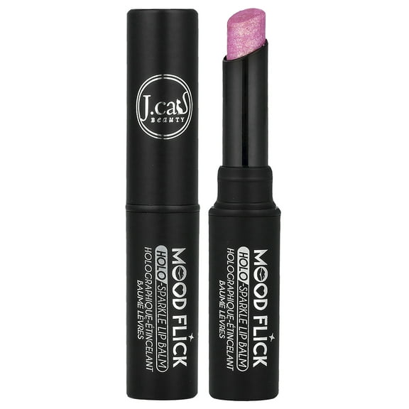 J.Cat Beauty Mood Flick, Holo-Sparkle Lip Balm, MLB102 Out of Retrograde, 0.07 oz (2 g)