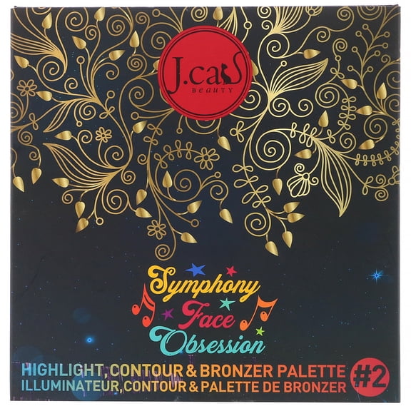 J.Cat Beauty Symphony Face Obsession - Medium-Dark