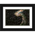 thumbnail image 1 of J. Chen, John 24x17 Black Ornate Wood Framed with Double Matting Museum Art Print Titled - Hundreds Of Flamingos, 1 of 4