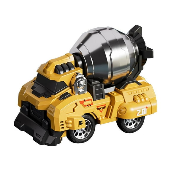 J Childrens Inertial Mini Engineering Vehicle Toy Push Dozer Dump Truck Construction Car