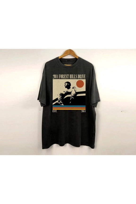 J. Cole 2014 Forest Hills Drive Shirt, J. Cole Album Shirt, Vintage Shirt, Retro Shirt, Classic Shirt, Gifts for him, Christmas Gifts
