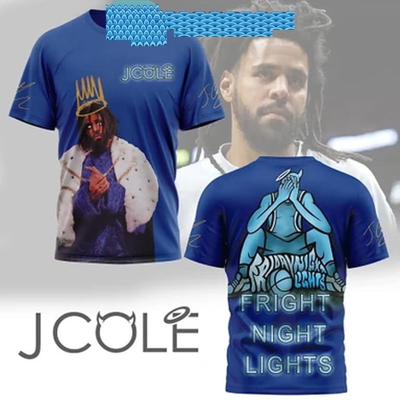 J. Cole Fright Night Lights 2024 Hoodie T-Shirt