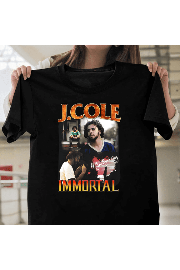 J Cole Immortal Dreamville Rapper Unisex T-Shirt, Size Up to 5XL