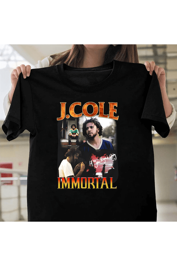 J Cole Immortal Rap Tee Retro Hip Hop Artist Dreamville Forest Hills V50905 Unisex T-Shirt, Size Up to 5XL